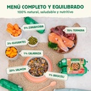 Menú Cocinado de Salmon y Ternera