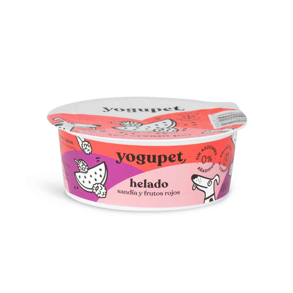 Helado de Sandía y Frutos rojos