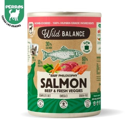 Lata de Salmon- Ternera (400g)
