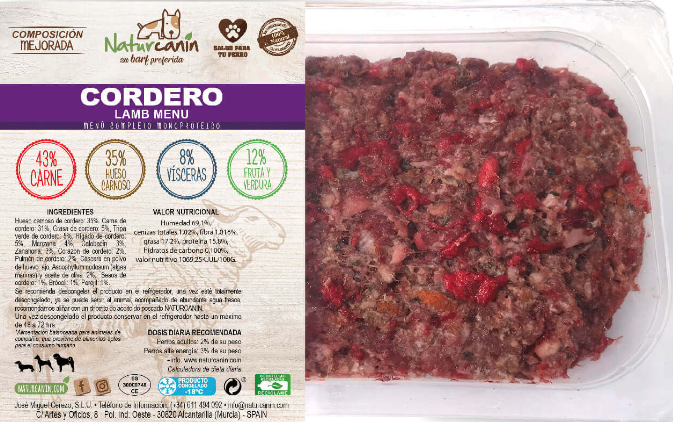 Tarrina  Cordero(1kg)