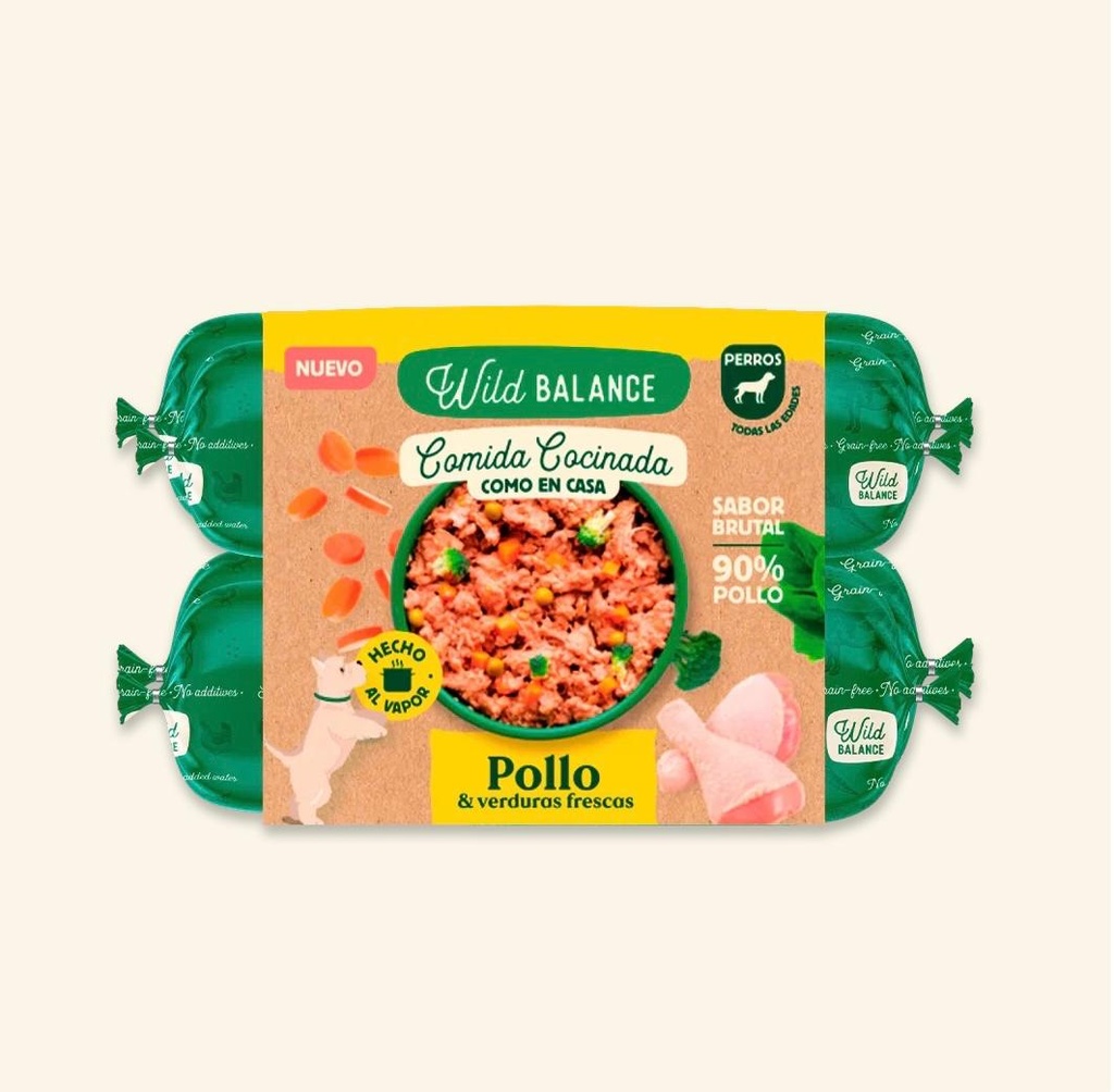 Menú Cocinado Pollo y Verduras