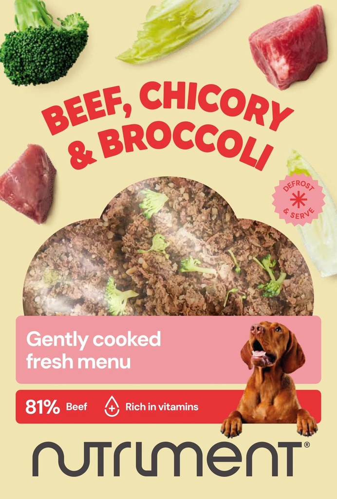 Menú cocinado de vacuno Nutriment