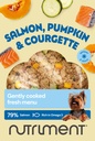 Menú cocinado de salmón Nutriment