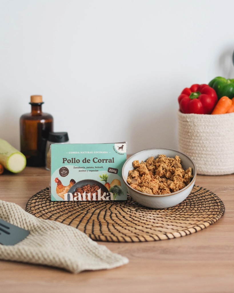 Menú Natuka Salmón y Pulpiño cocinado