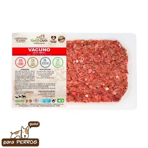 Menú   Vacuno (1kg)