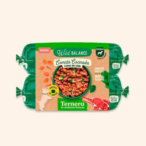 Menú cocinado Ternera Verdura