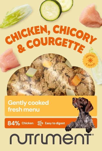 Menú cocinado de pollo Nutriment