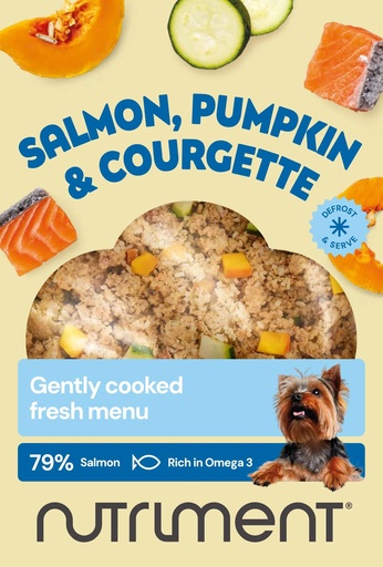 Menú cocinado de salmón Nutriment